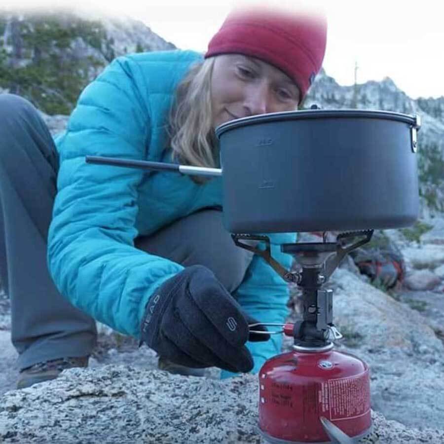 MSR Pocket Rocket Deluxe Stove Single Burner Camping Stove