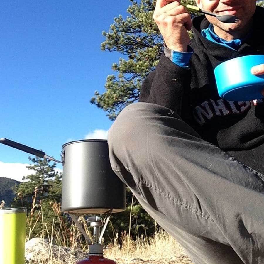 MSR Pocket Rocket Stove Kit Single Burner & Cookware Set