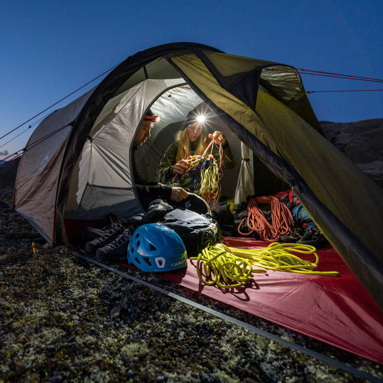 MSR Tindheim 2 Backpacking Tunnel Tent with Footprint