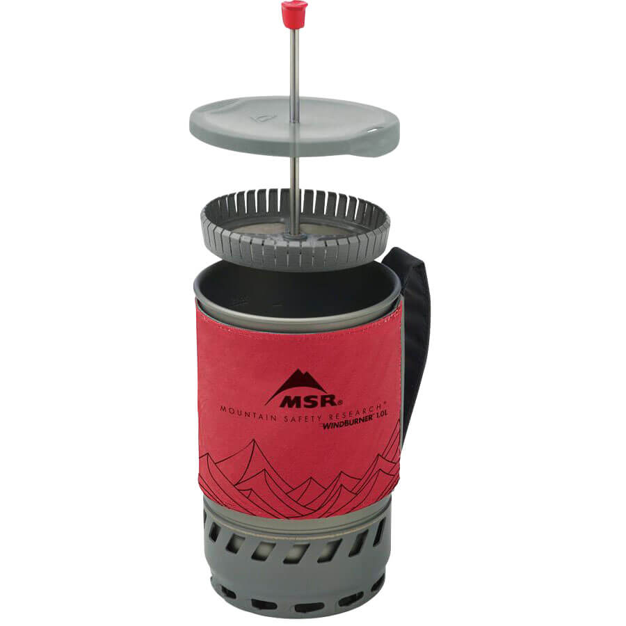 MSR Windburner Coffee Press Kit 1.8L Tea & Coffee French Press