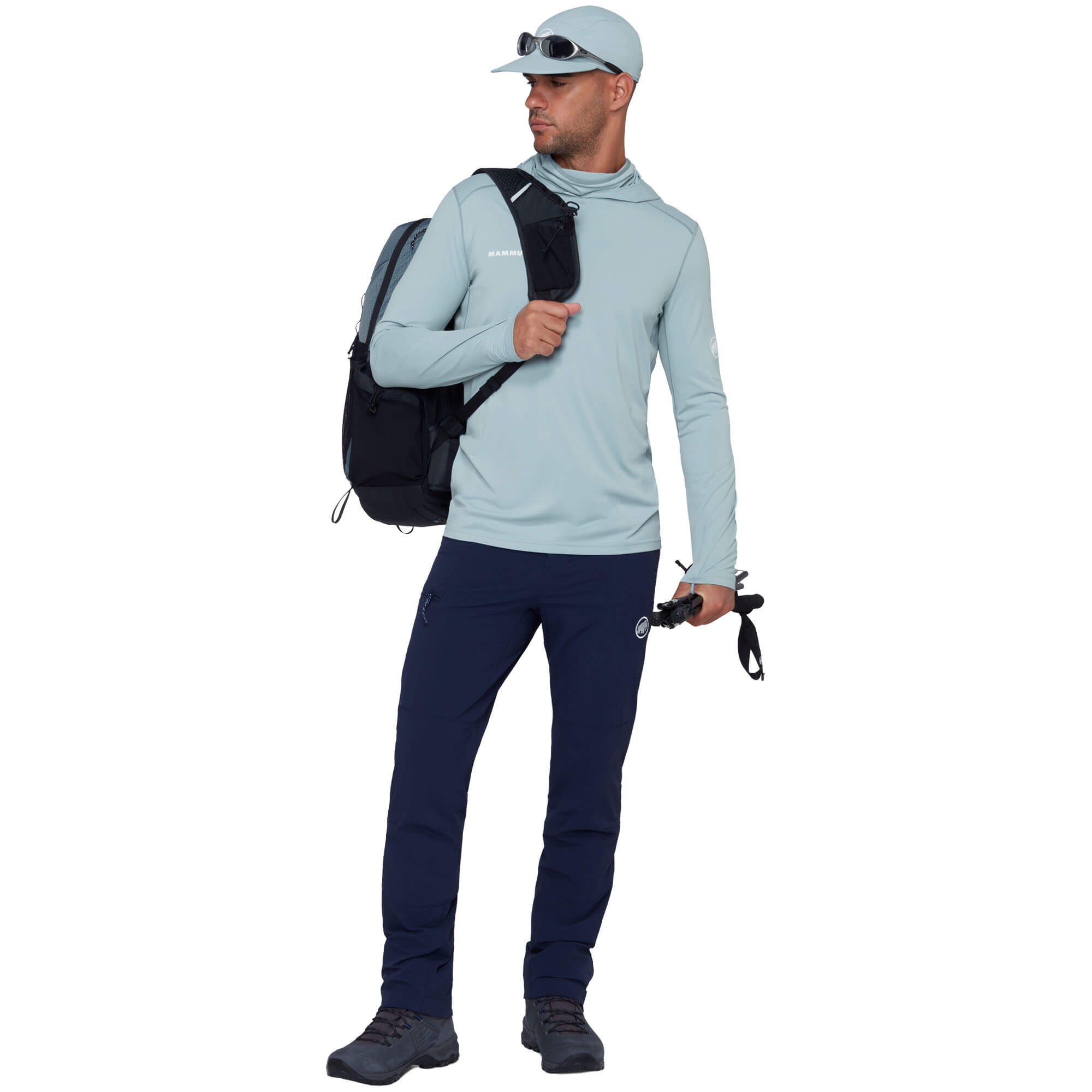 Mammut Selun FL Sun Hoody Men's Technical Hooded Top