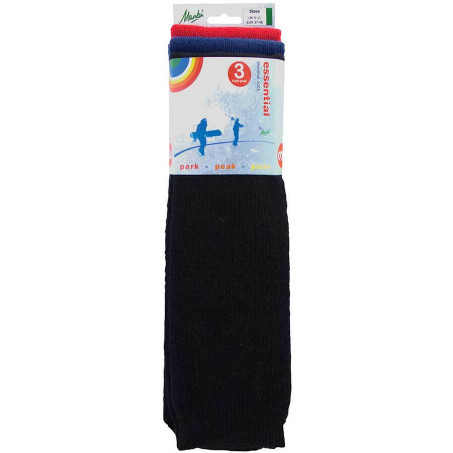 Manbi Essential 3-Pack Women's Snowboard Socks