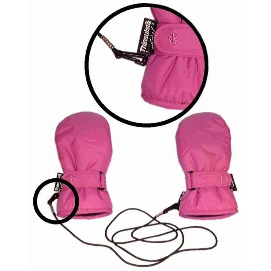Manbi Stretch Retainer Glove Glue Kids' Childrens Mitten String