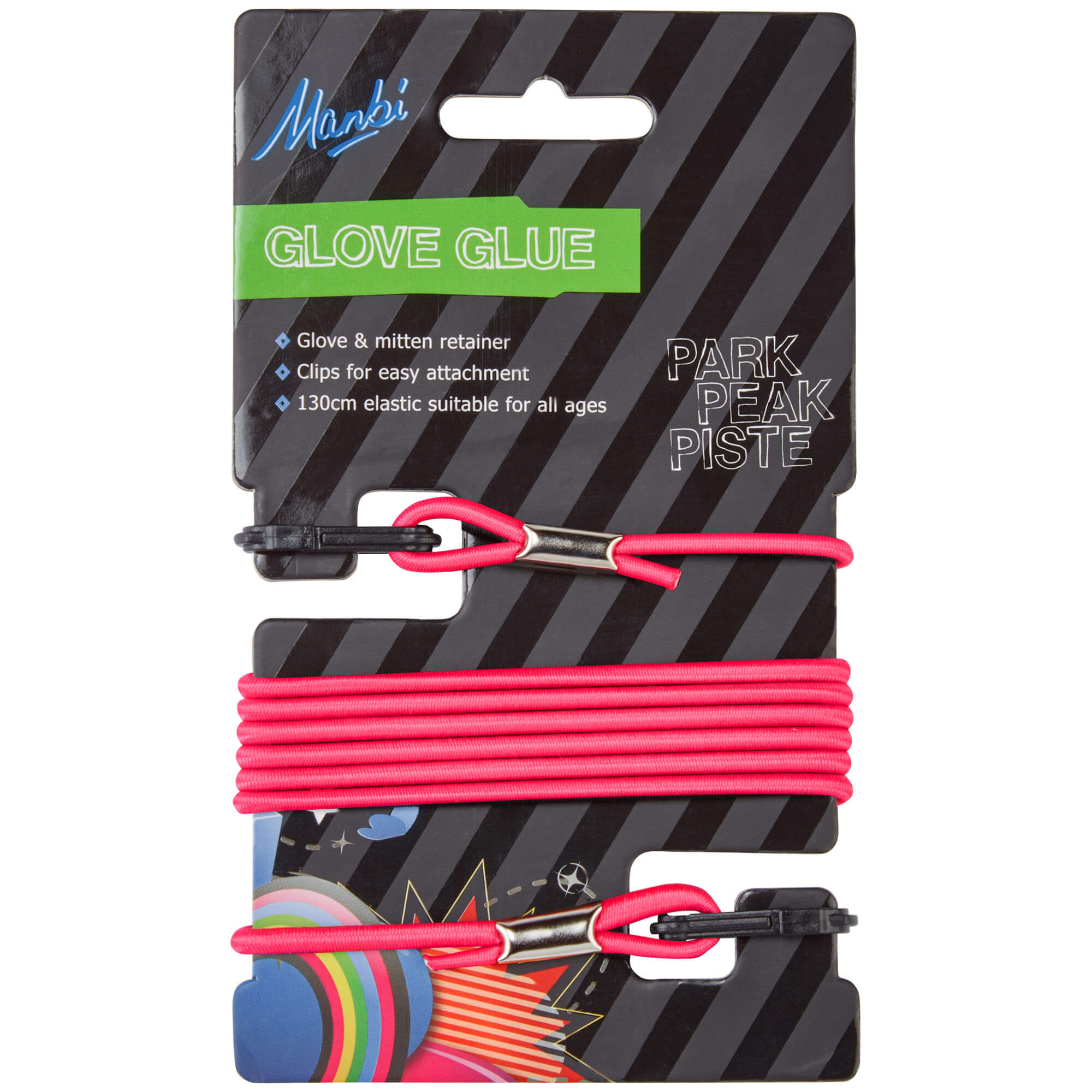 Manbi Stretch Retainer Glove Glue Kids' Childrens Mitten String