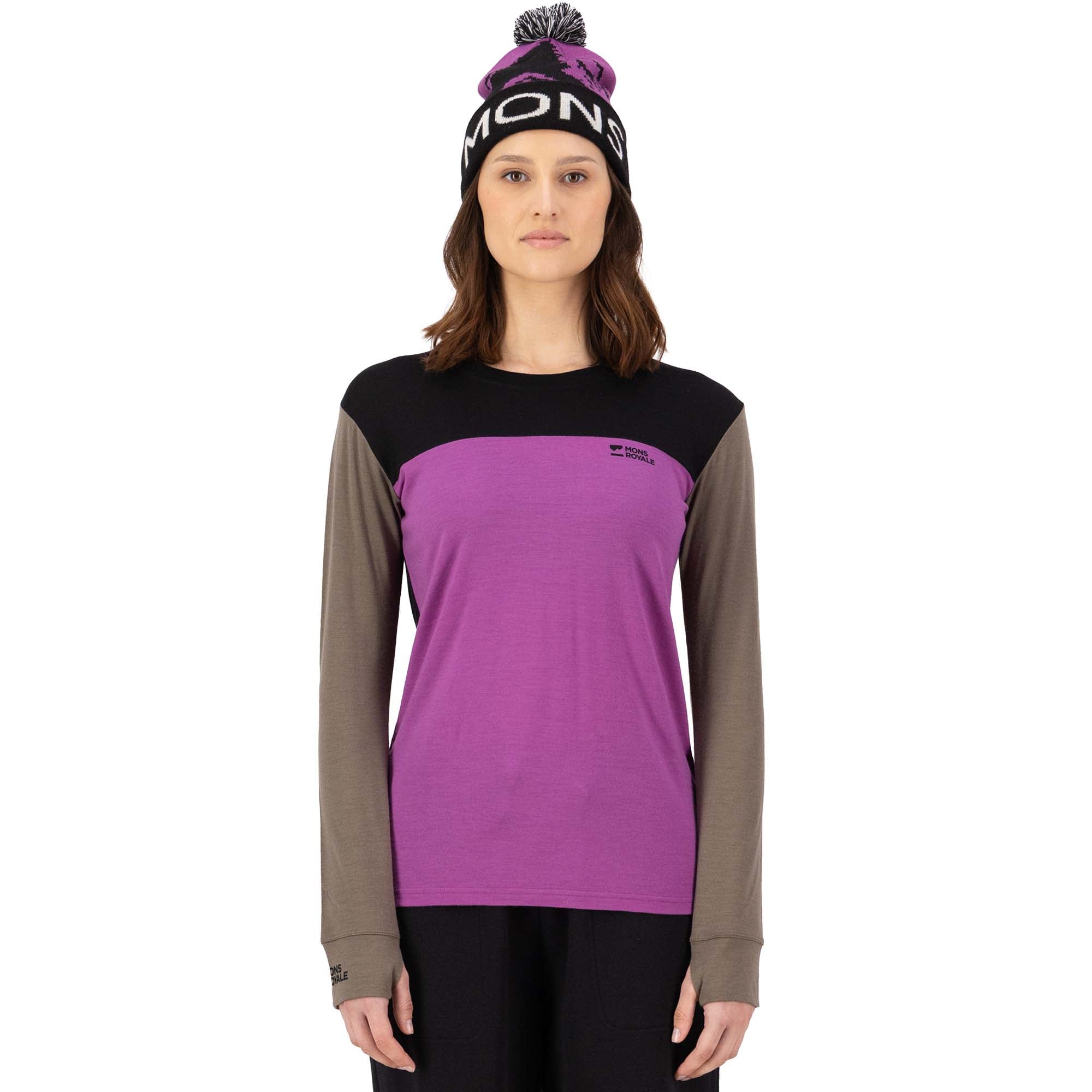 Mons Royale Yotei Merino Women's Long Sleeve Base Layer Top
