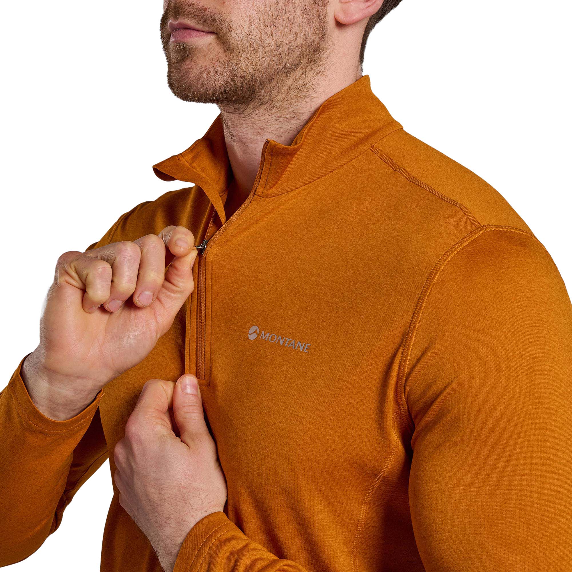 Montane Dart Zip Neck Mens Long-Sleeve Running Top