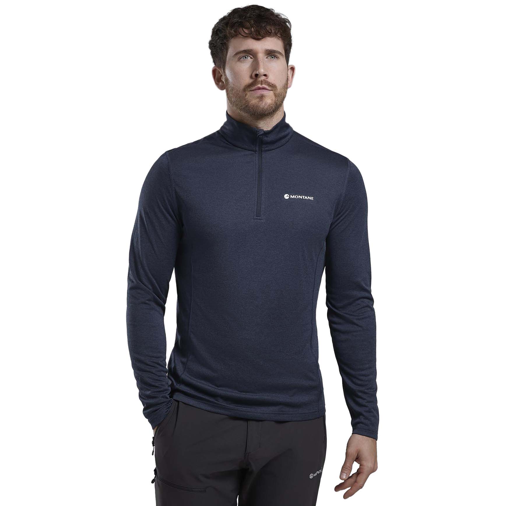 Montane Dart Zip Neck Mens Long-Sleeve Running Top