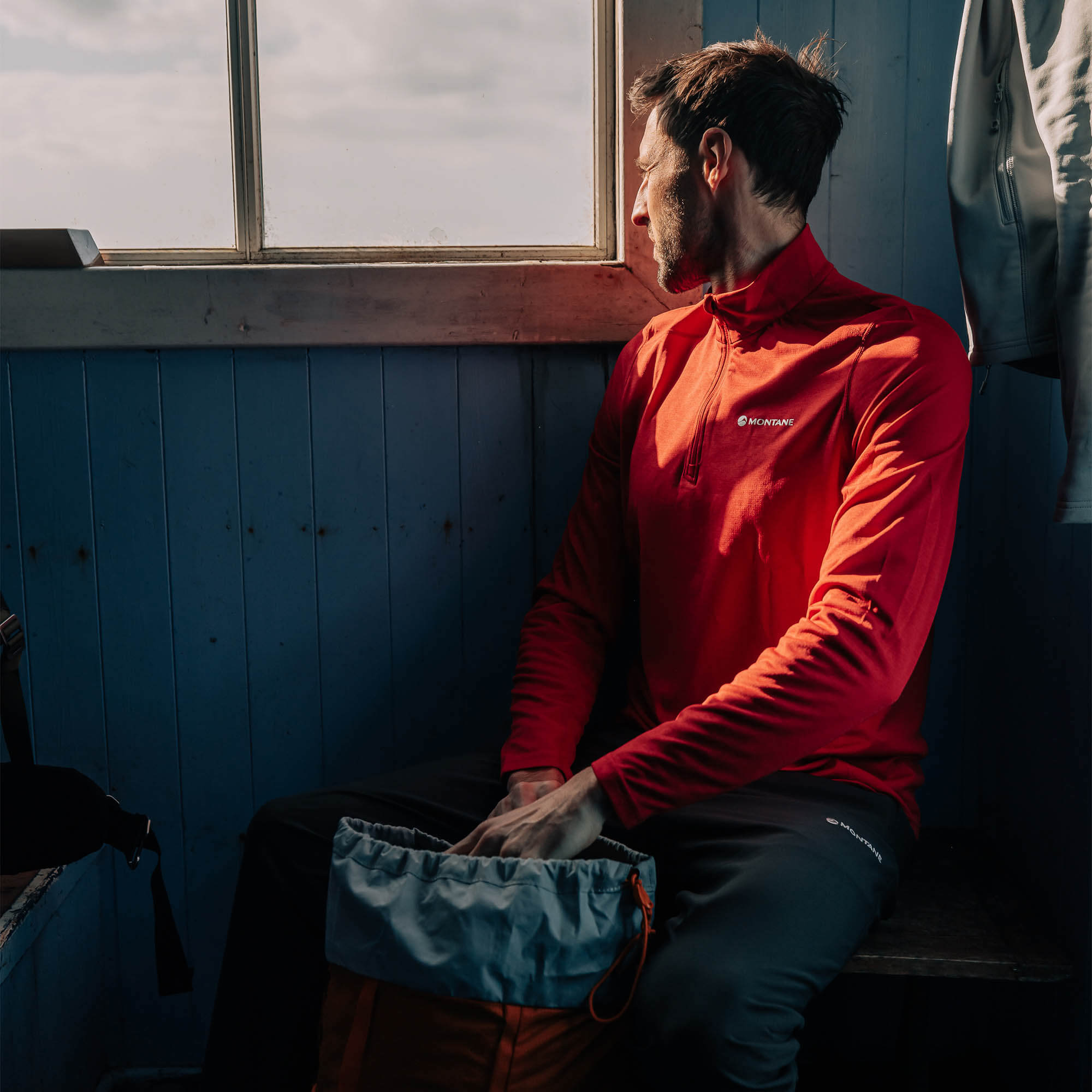 Montane Dart Zip Neck Mens Long-Sleeve Running Top
