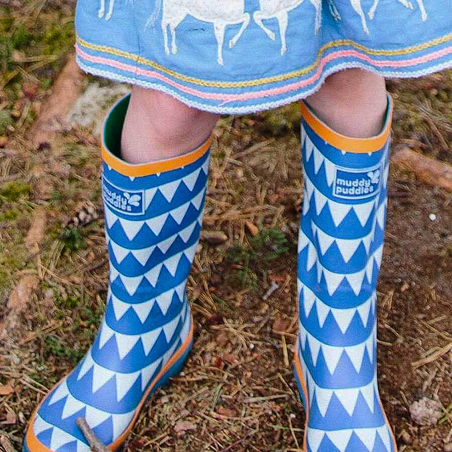 Muddy Puddles Puddlestomper Kids' Wellies