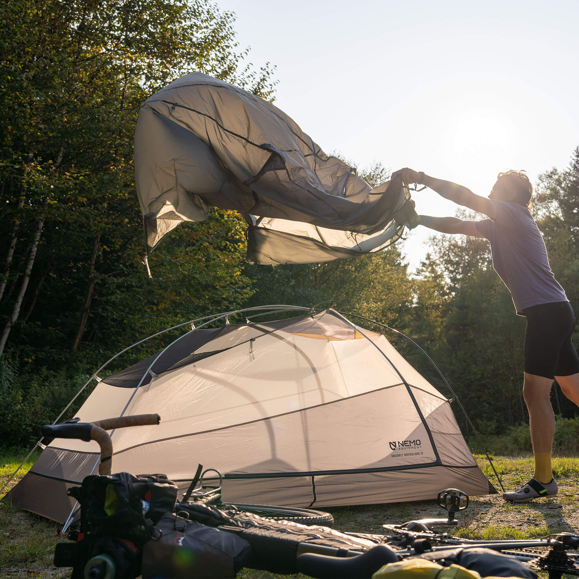 Nemo Dragonfly OSMO Bikepacking 1P Lightweight 1 Person Tent