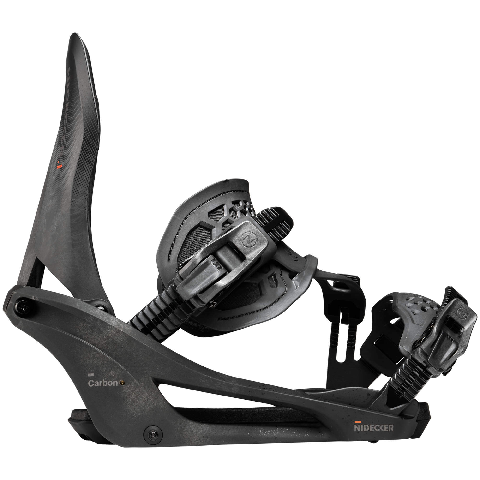 Nidecker Carbon Supermatic Step-In Snowboard Bindings