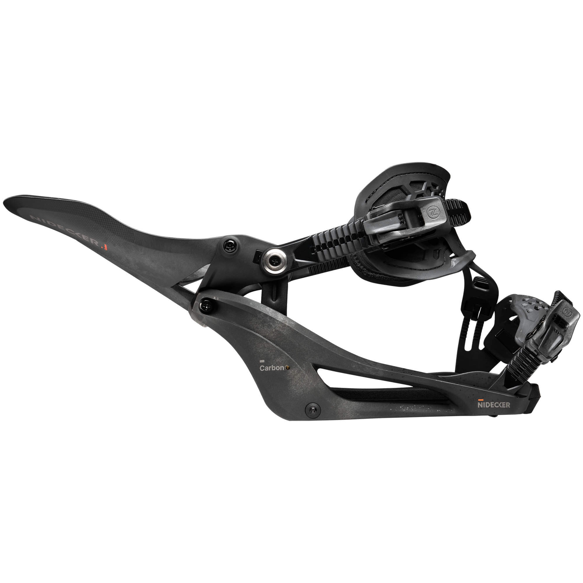 Nidecker Carbon Supermatic Step-In Snowboard Bindings