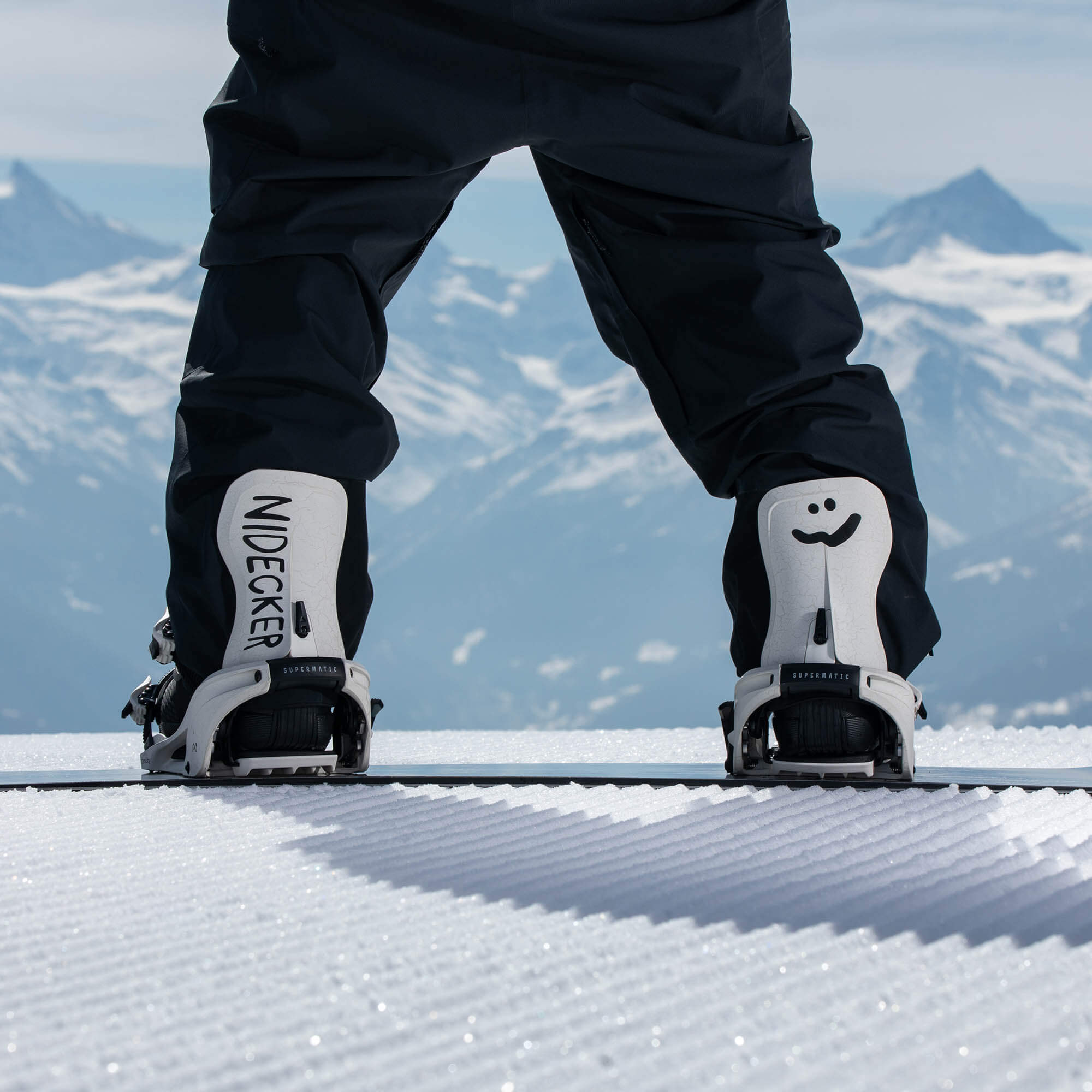 Nidecker LT Supermatic Step-In Snowboard Bindings