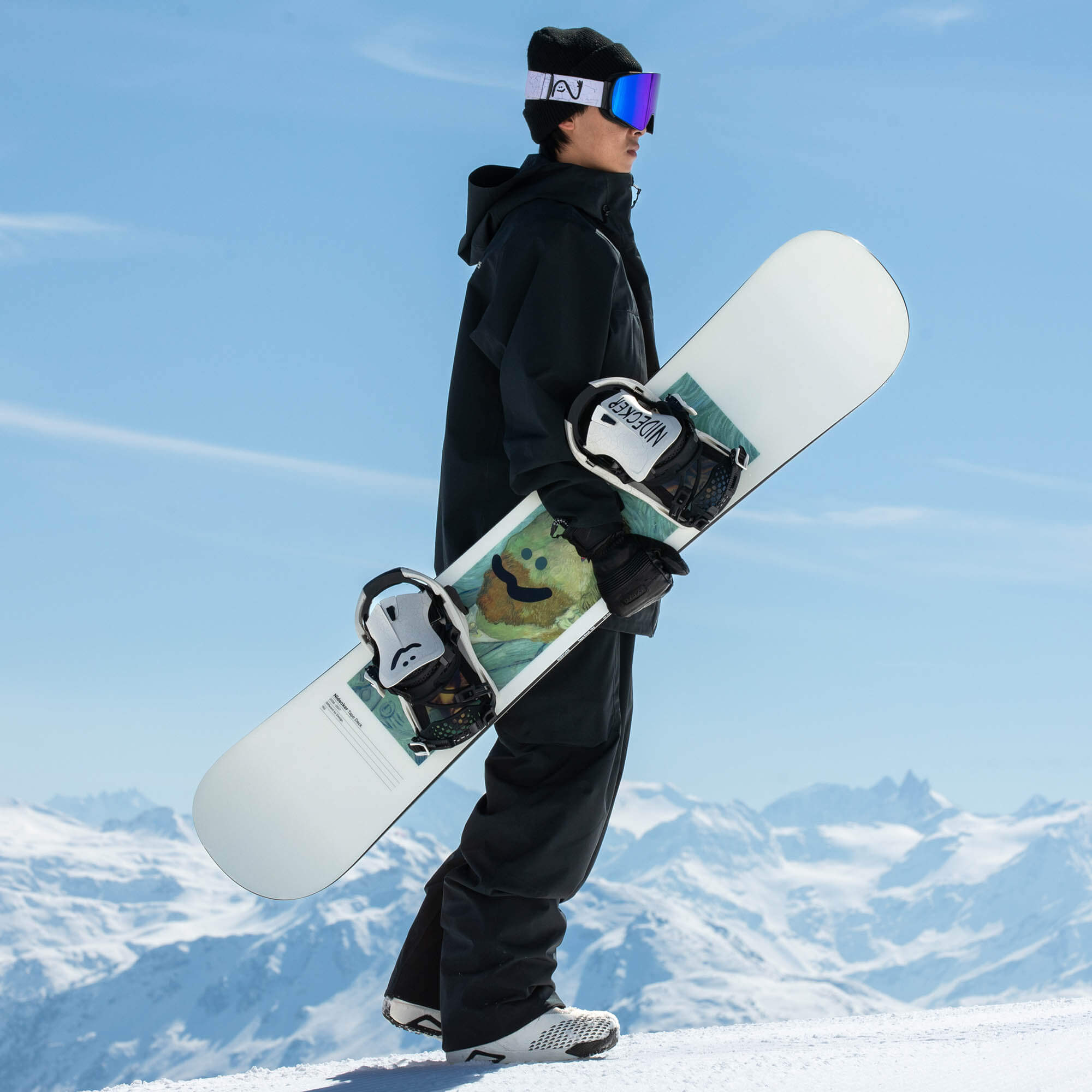 Nidecker LT Supermatic Step-In Snowboard Bindings