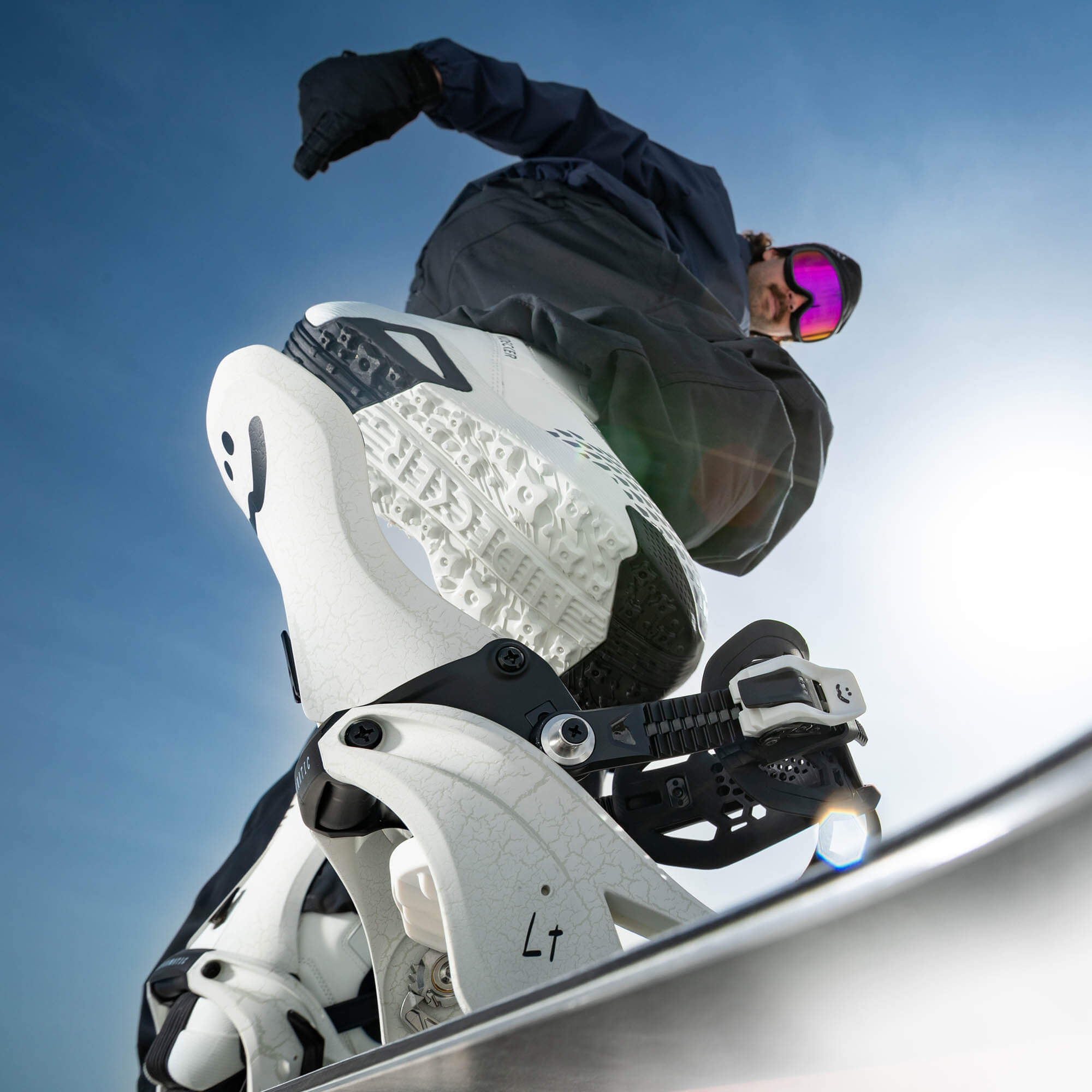 Nidecker LT Supermatic Step-In Snowboard Bindings