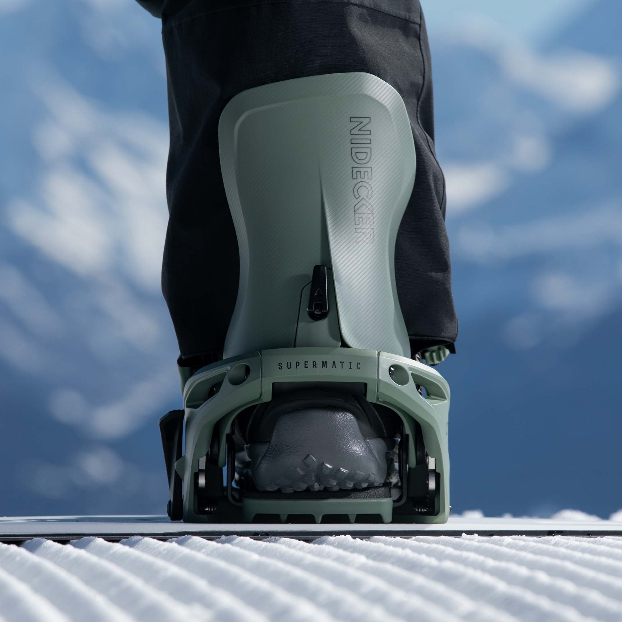 Nidecker LT Supermatic Step-In Snowboard Bindings