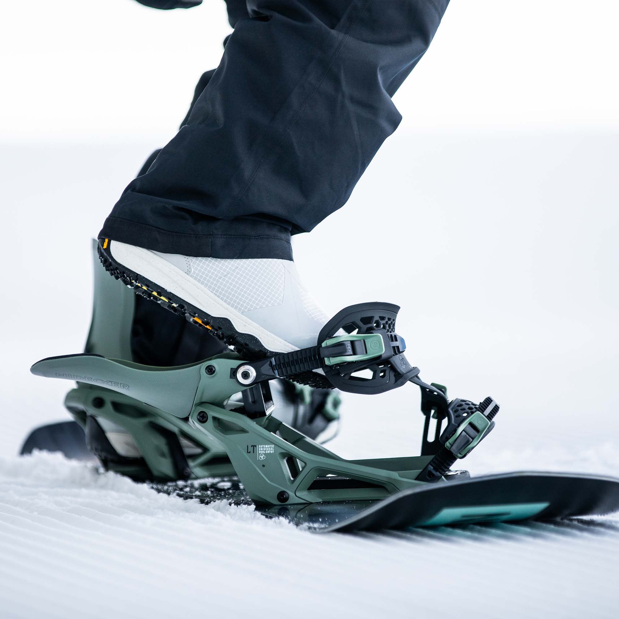 Nidecker LT Supermatic Step-In Snowboard Bindings