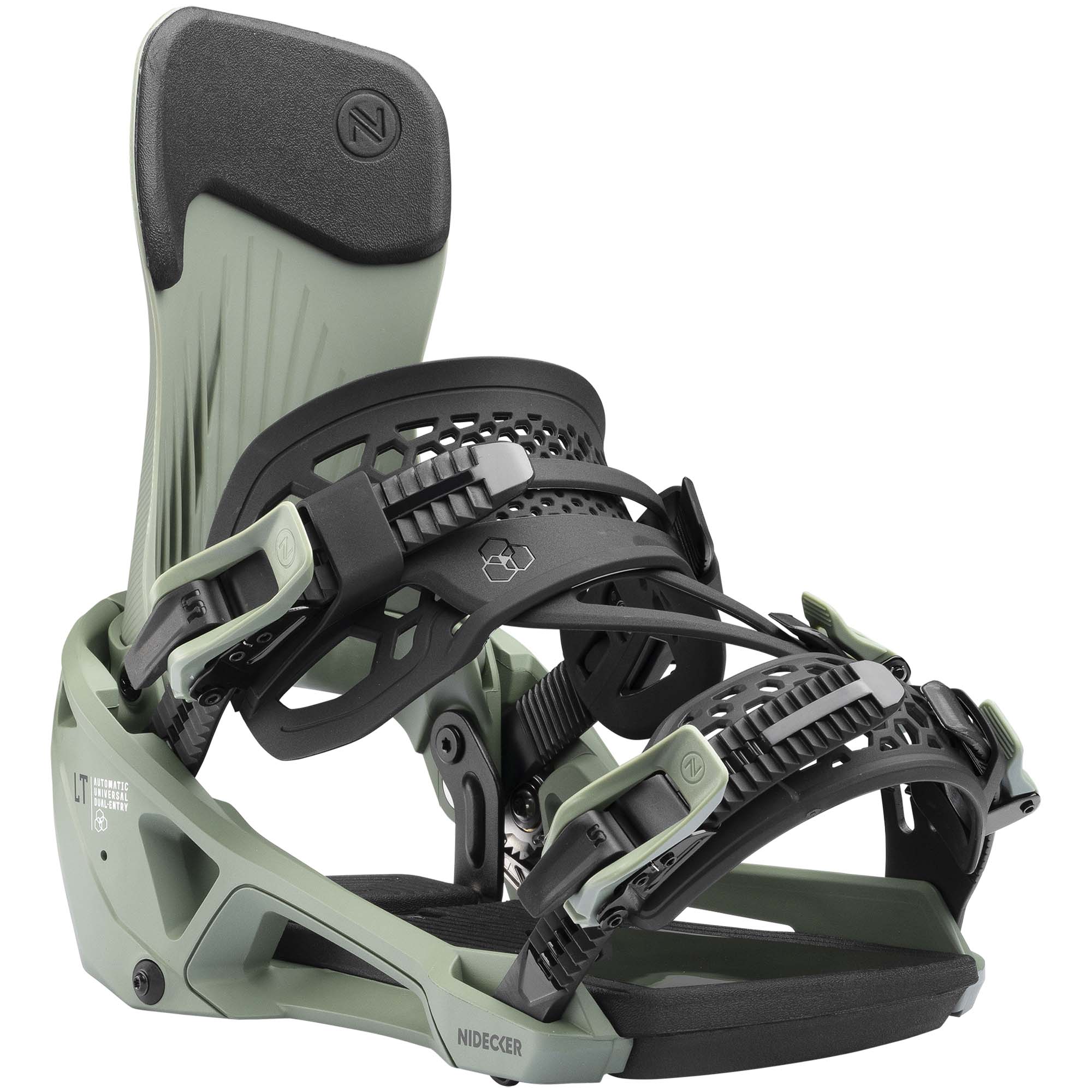 Nidecker LT Supermatic Step-In Snowboard Bindings