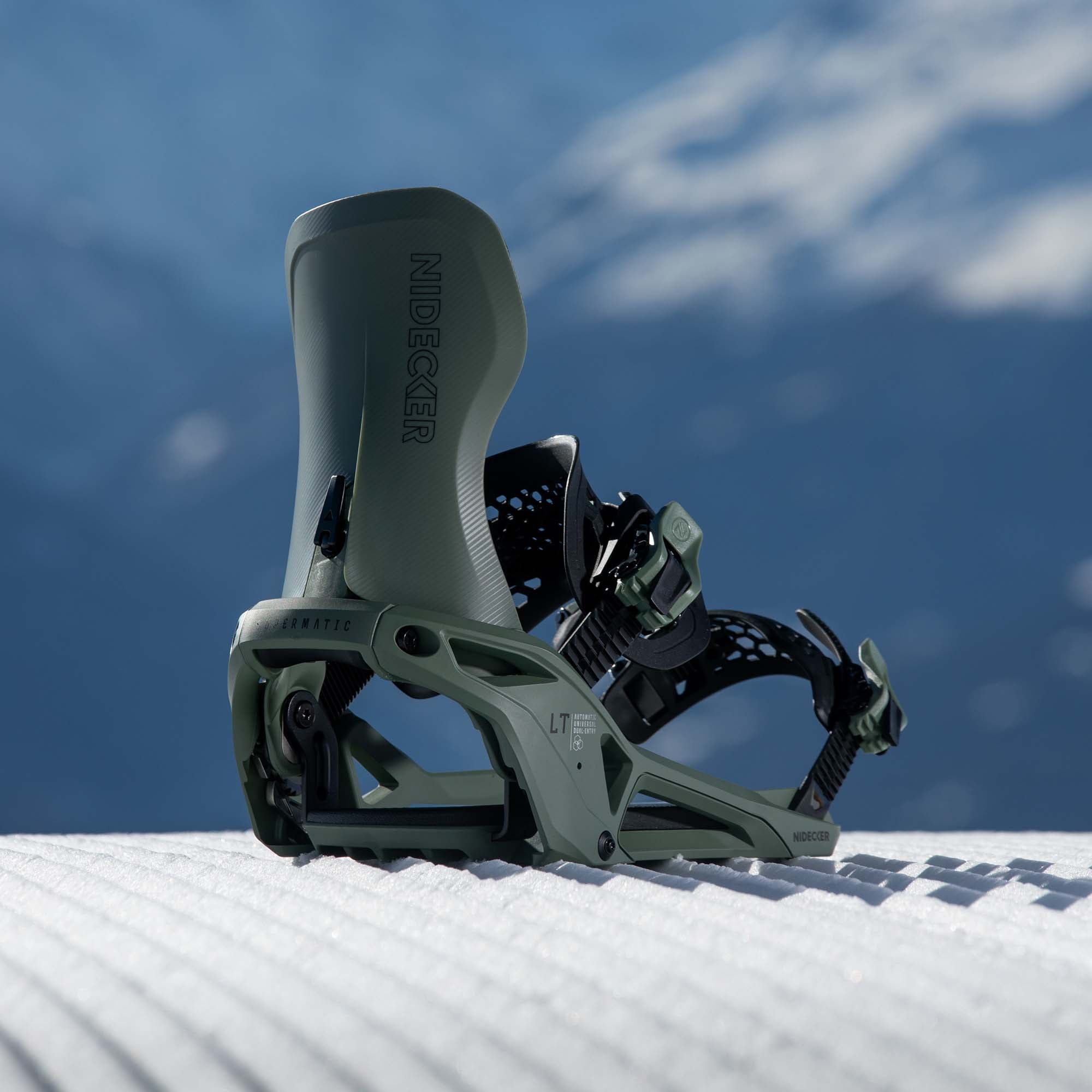 Nidecker LT Supermatic Step-In Snowboard Bindings