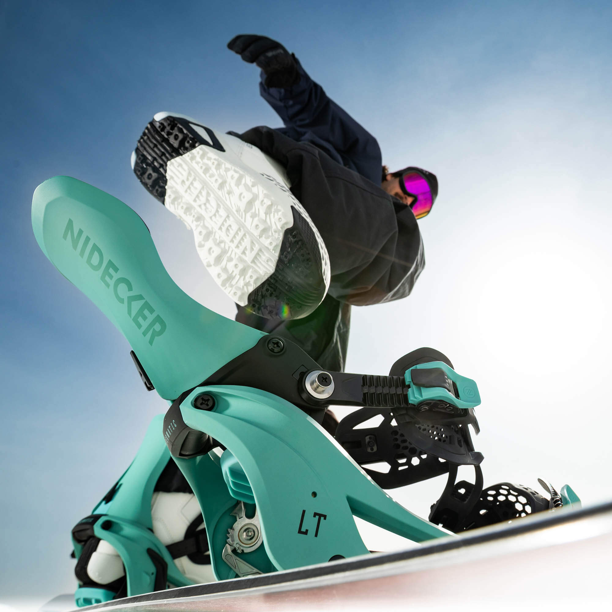 Nidecker LT Supermatic Step-In Snowboard Bindings