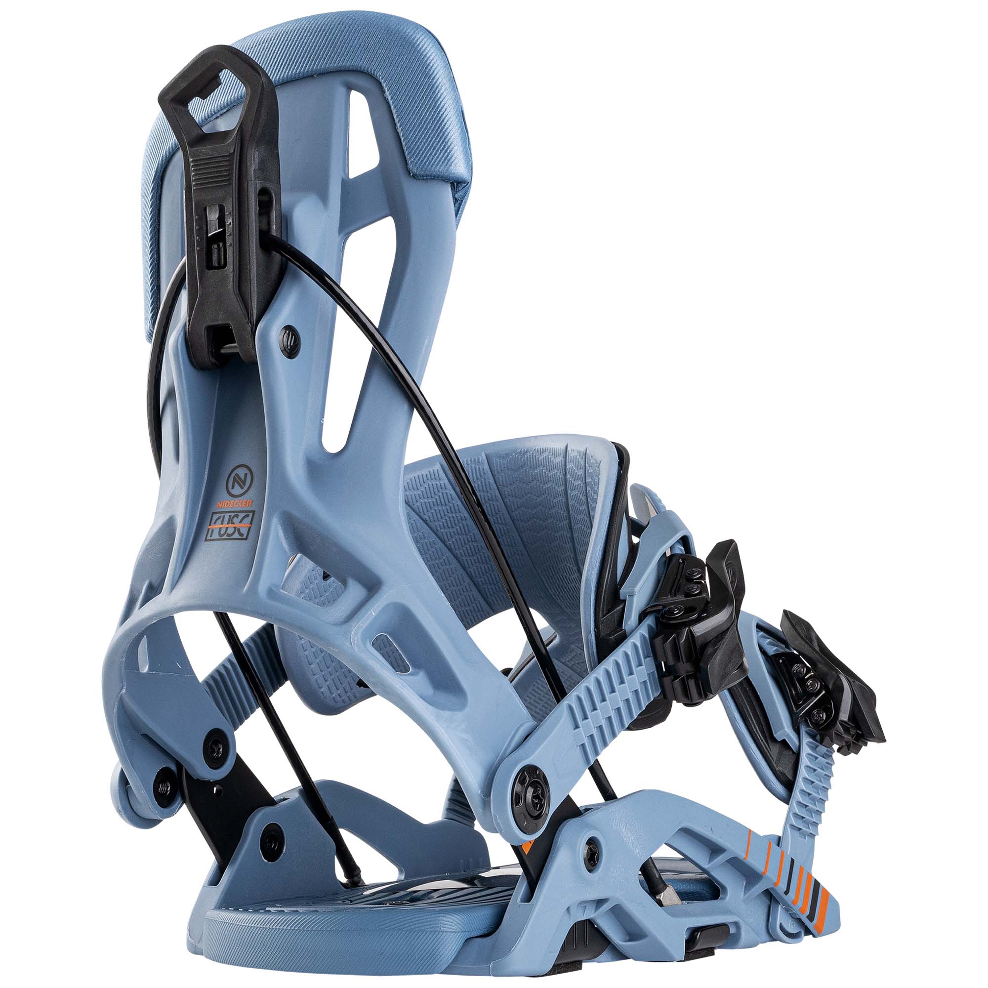 Nidecker Flow Design Fuse Snowboard Bindings 2025 | Absolute-Snow