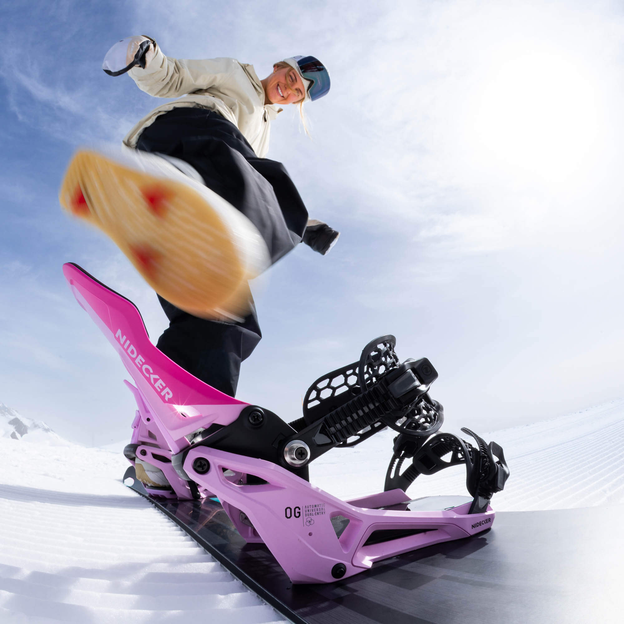 Nidecker OG Supermatic Snowboard Bindings