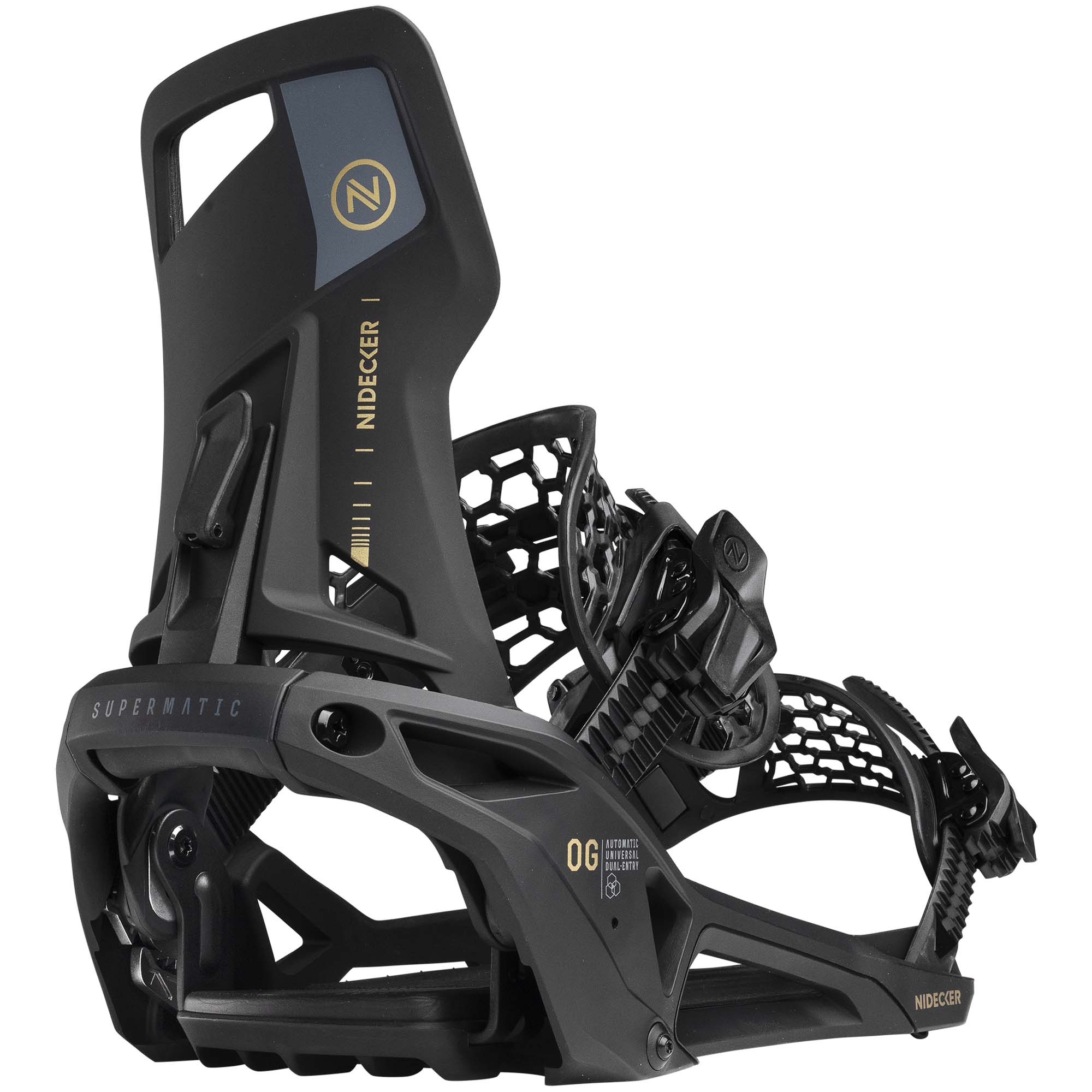 Nidecker OG Supermatic Snowboard Bindings