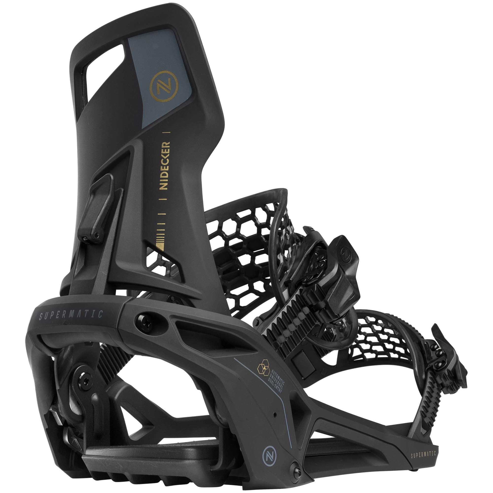 Nidecker Supermatic OG Snowboard Bindings