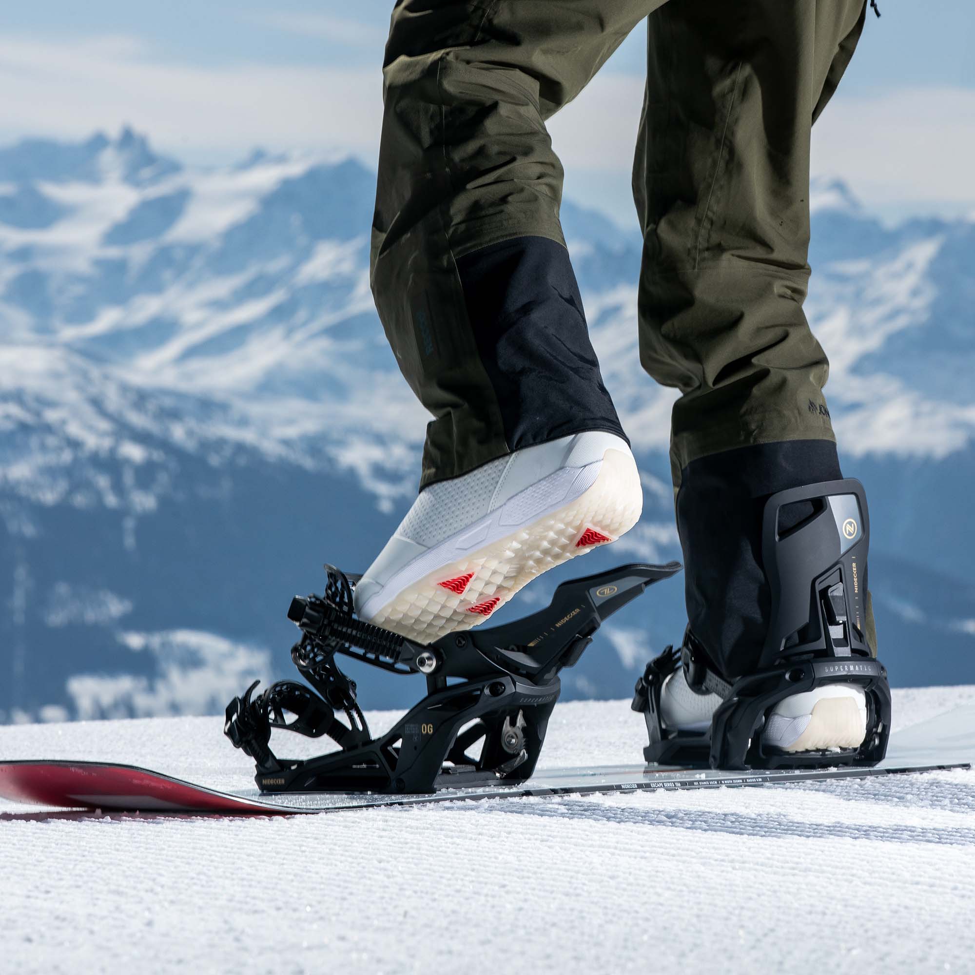 Nidecker Supermatic OG Snowboard Bindings