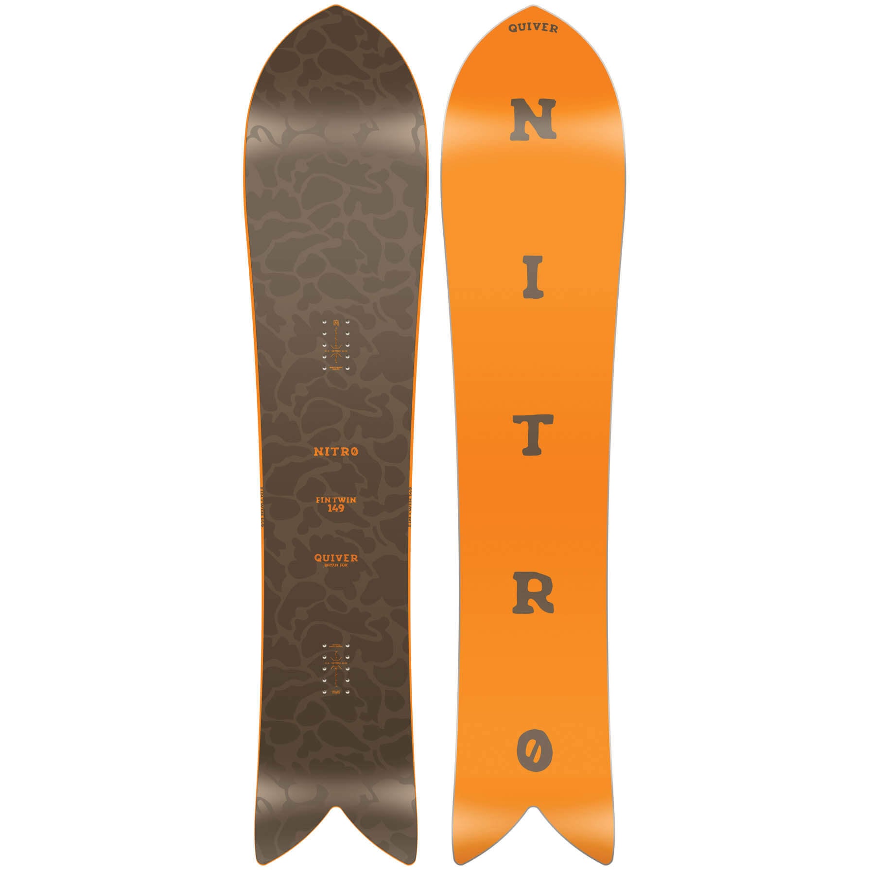 Nitro Fintwin All Mountain/Powder Snowboard