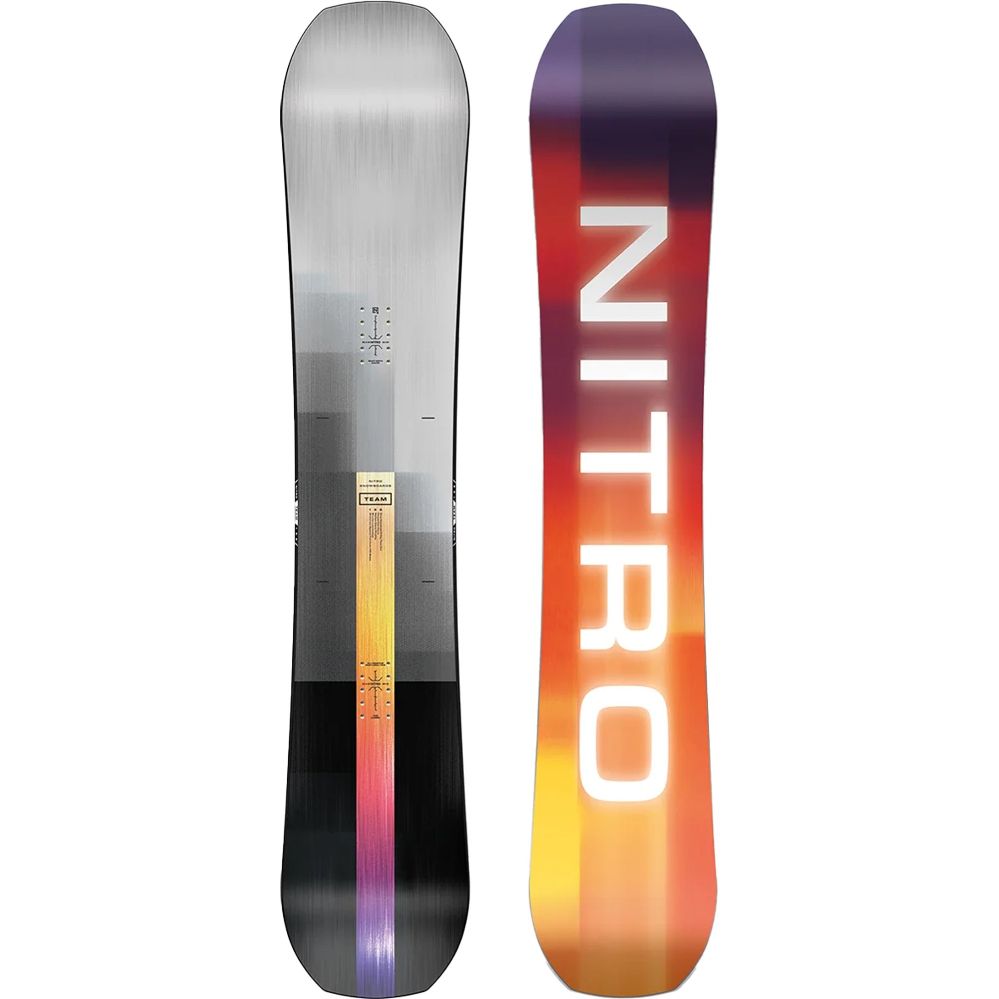 2024 nitro snowboards Women's Lectra Brush Snowboard 2025 152 The Sintered Speed Formula HD Base will give you plenty of speed to escape the wild animals you might encounter off the marked trail and get to that hidden pow stash first any time of the day! Brand New - Nitro Team