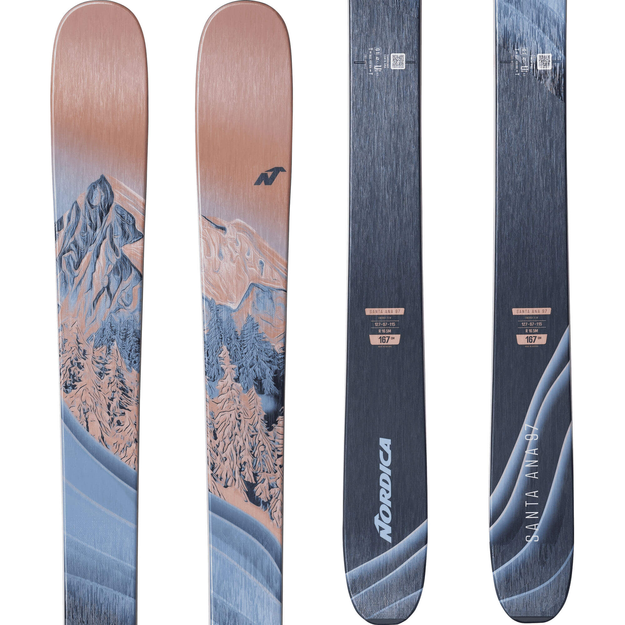 Nordica Santa Ana 97 B-Grade Women's Skis