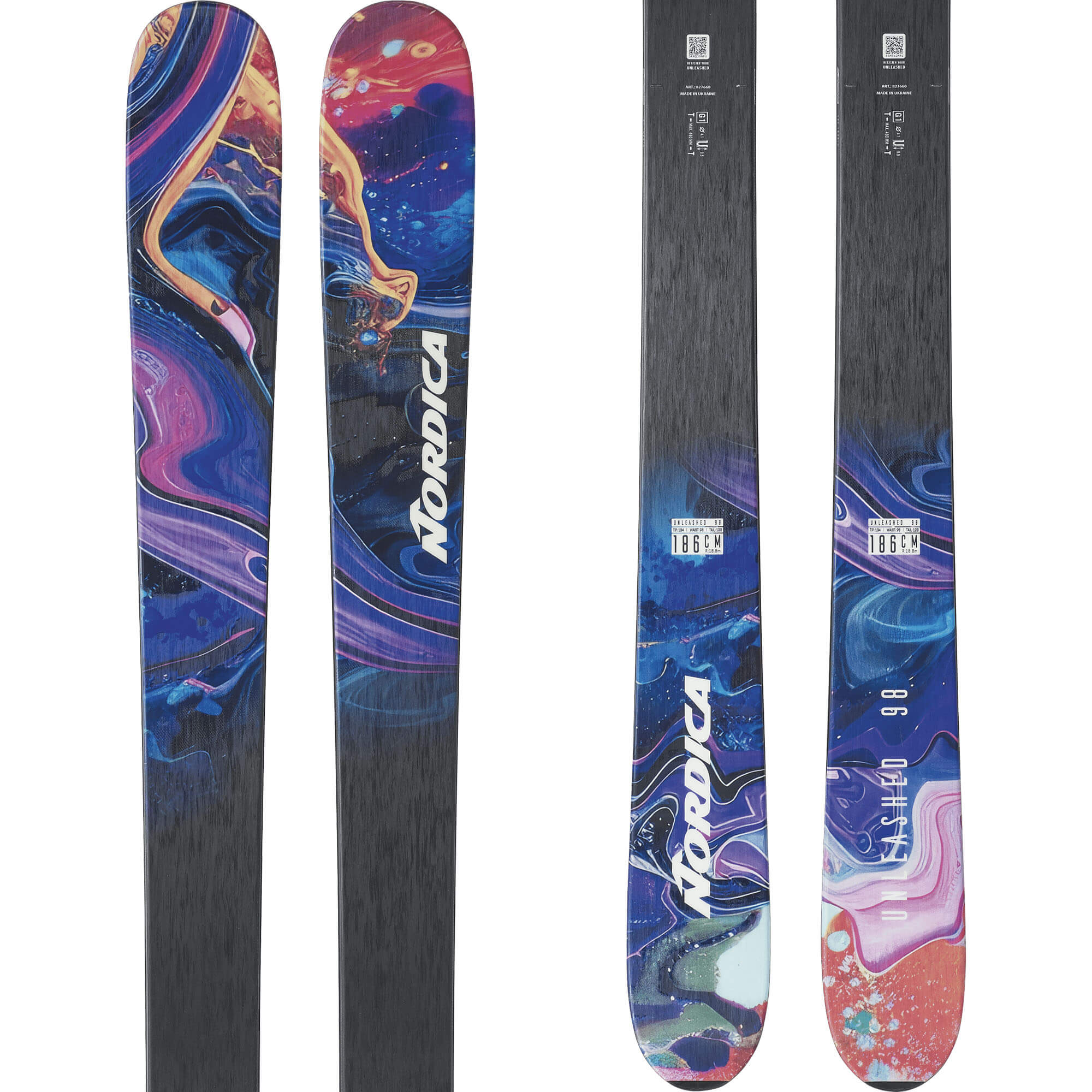 Nordica Unleashed 98 Skis
