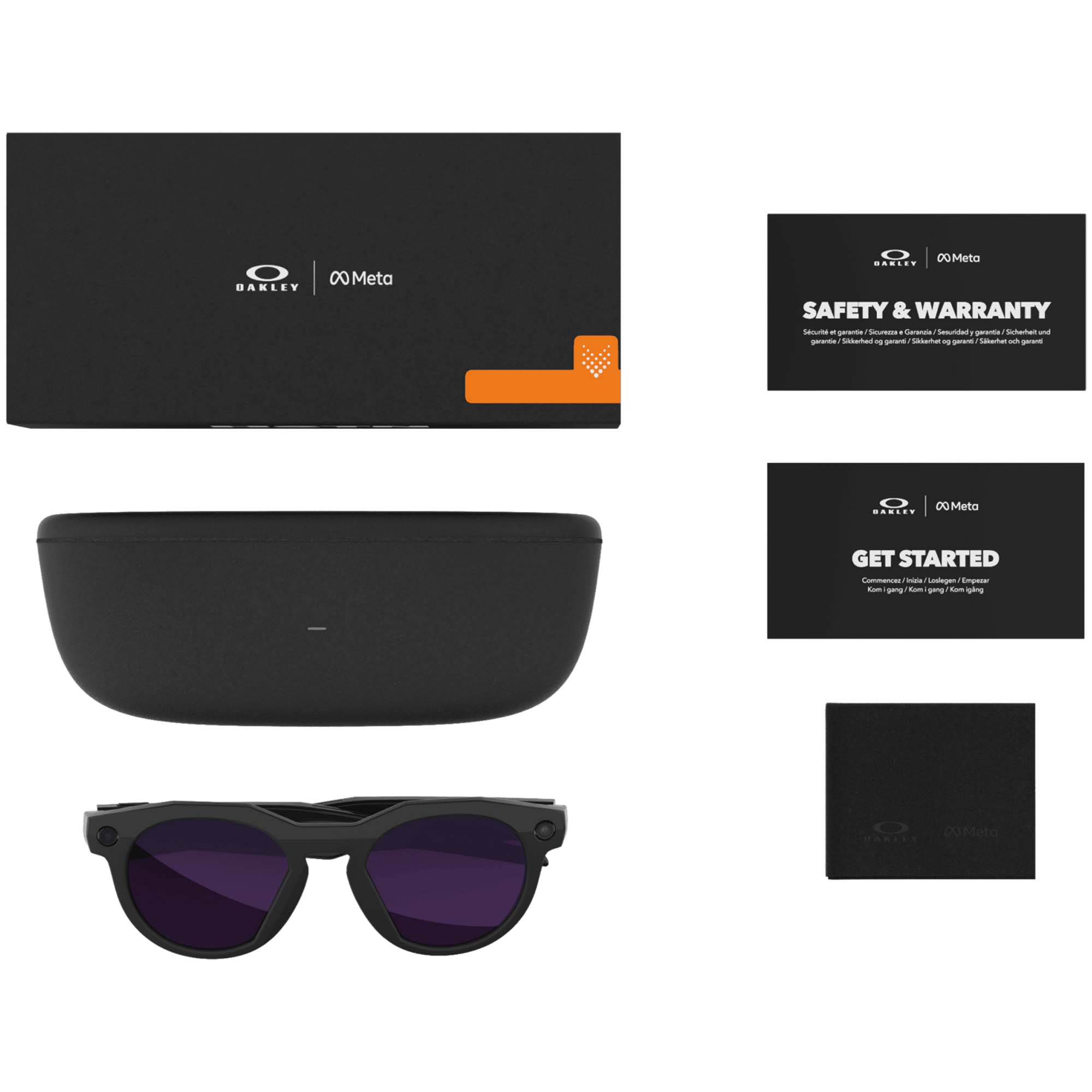 Oakley Hstn Meta AI Assisted Unisex Sunglasses