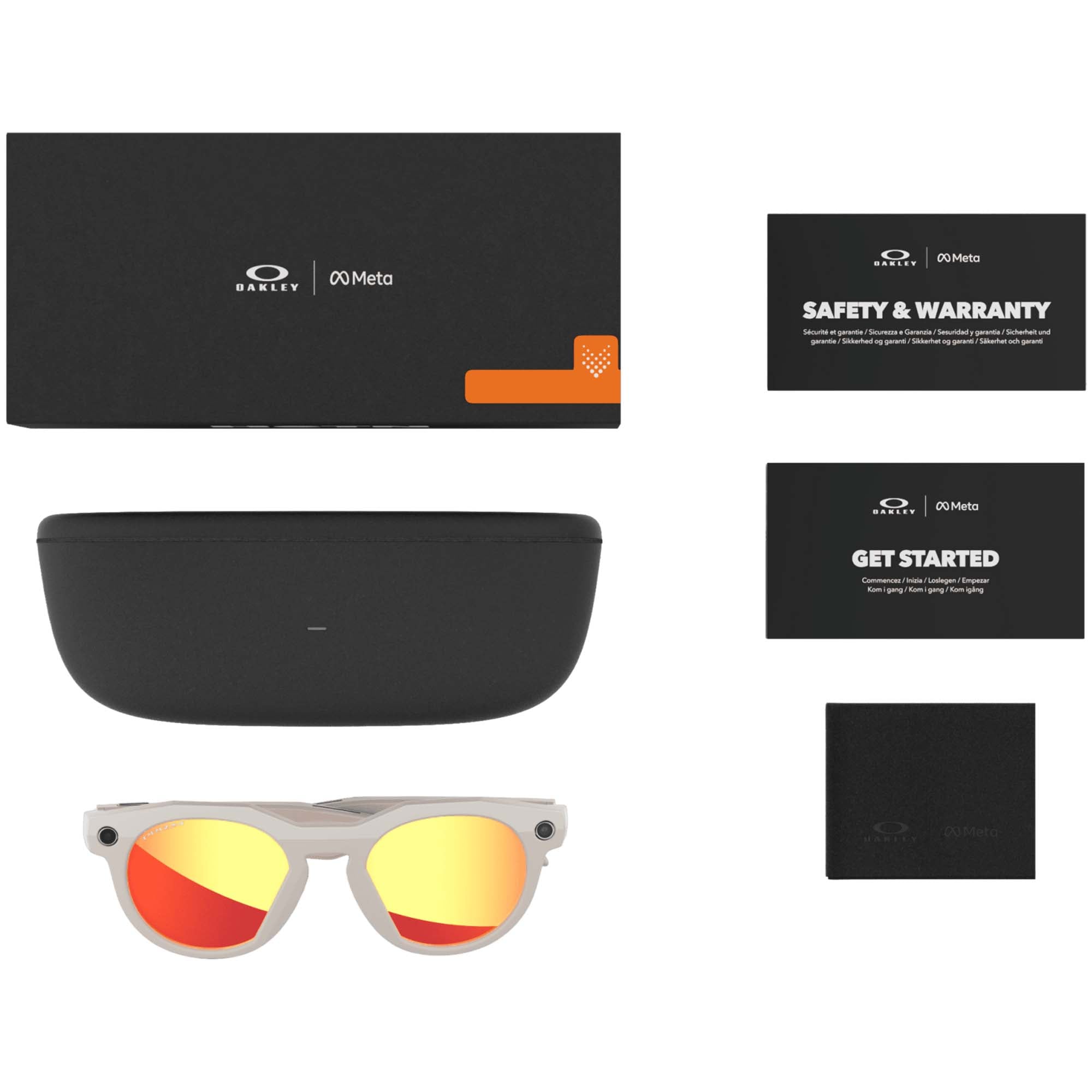 Oakley Hstn Meta AI Assisted Unisex Sunglasses