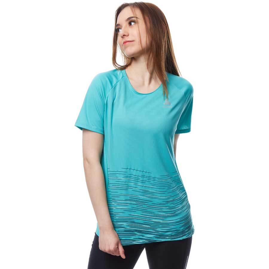 Odlo Essential Print Women's Short Sleeve T-Shirt