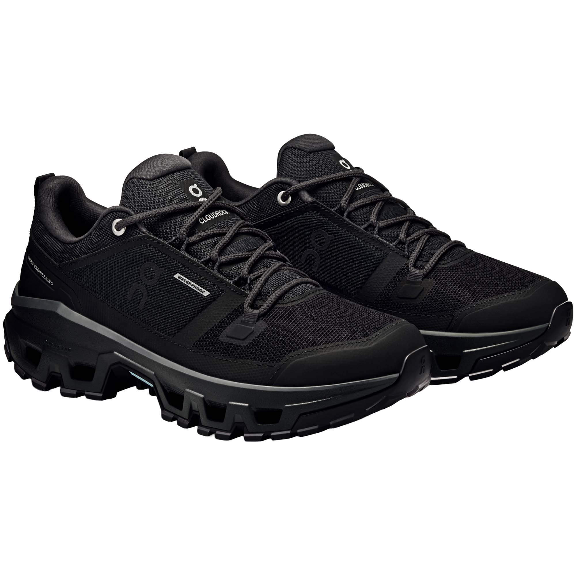 On Cloudrock Low Waterproof Women's Walking Shoes