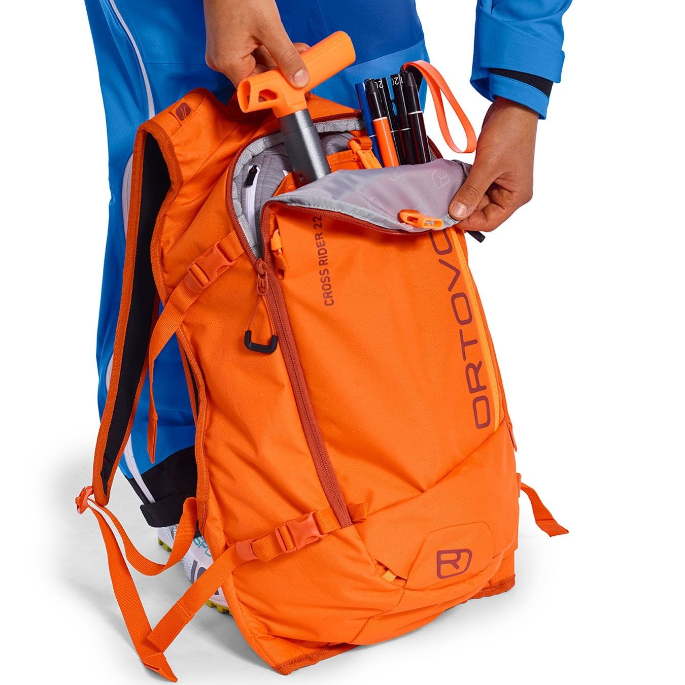 ORTOVOX Cross Rider 22 ブラック バックパック ORTOVOX CROSS RIDER 22 | Freeride backpacks | ORTOVOX