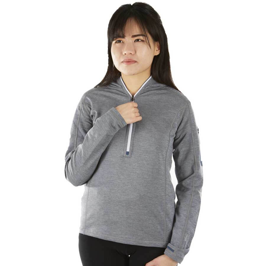 Ortovox Fleece Light Melange Women's Zip Neck Fleece