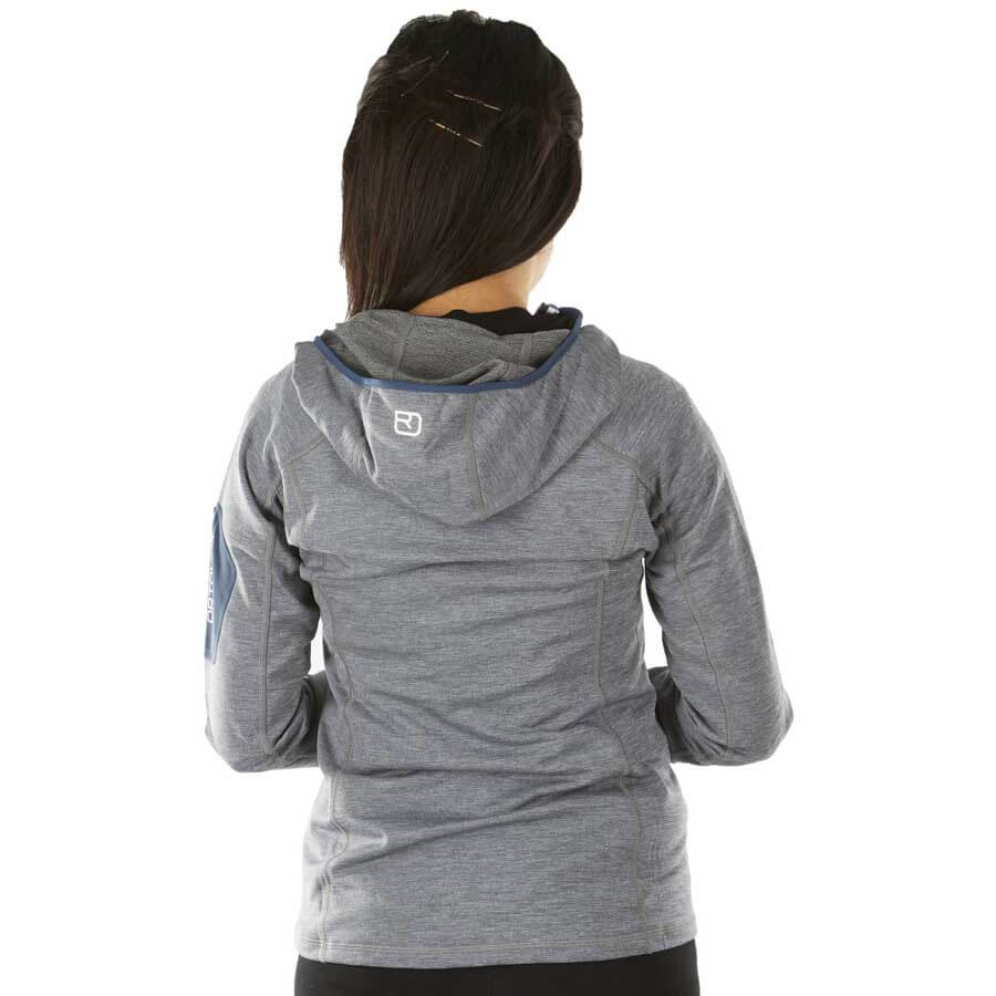 Ortovox Fleece Light Melange Women's Zip Neck Fleece