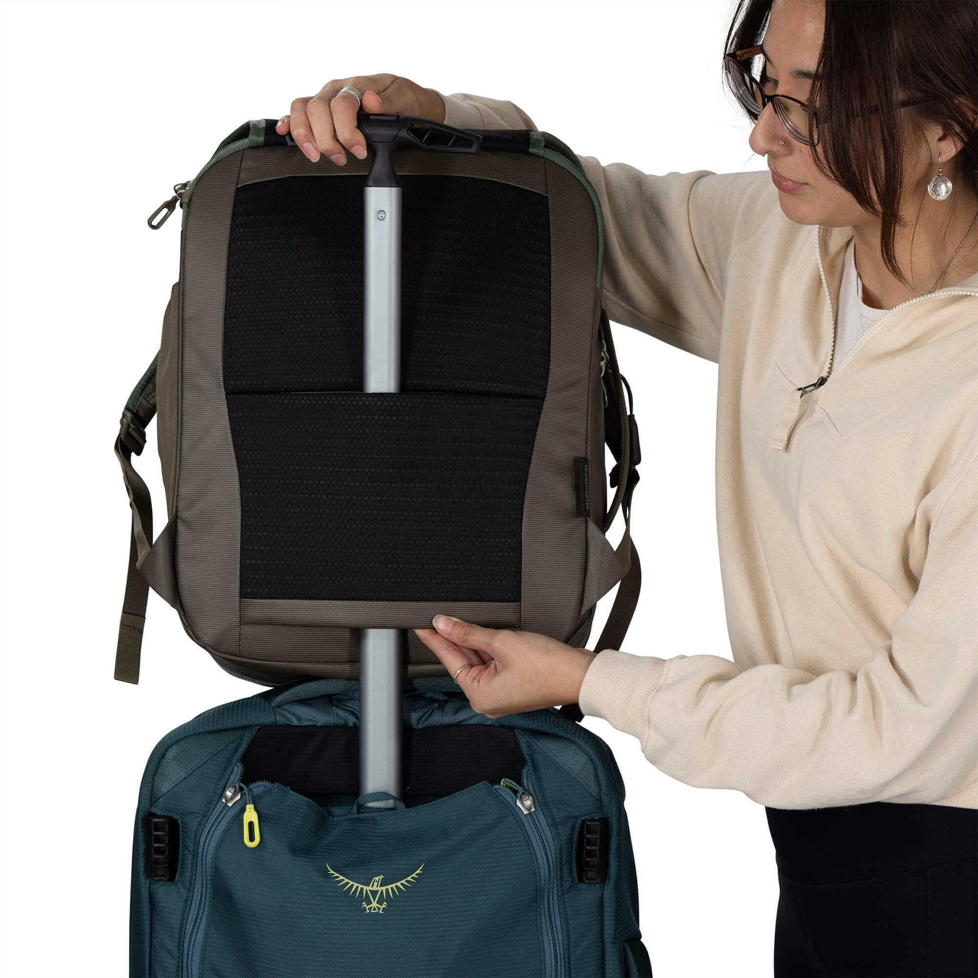 Osprey Transporter 26+6 Travel Backpack, Blue