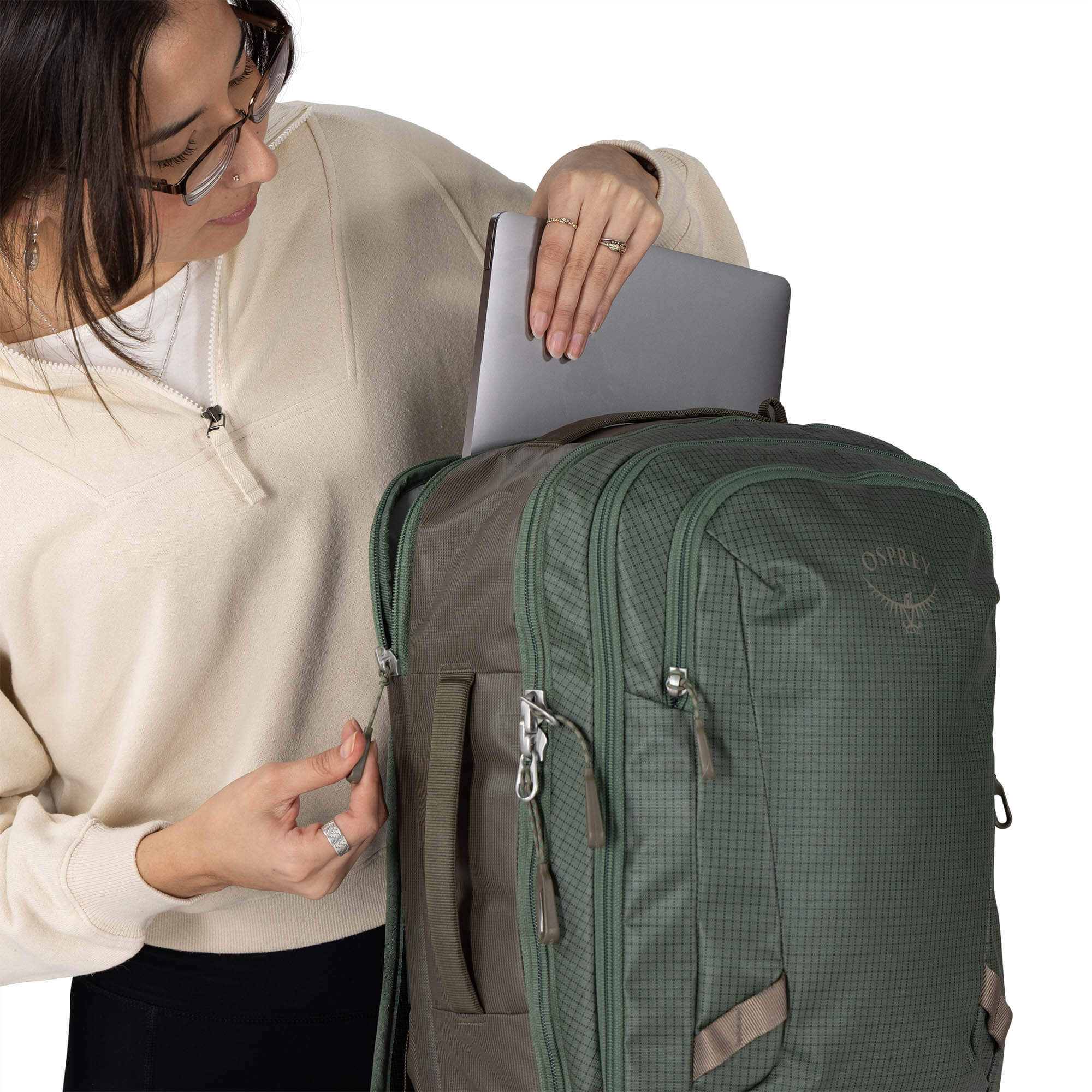 Osprey Transporter 26+6 Travel Backpack, Blue