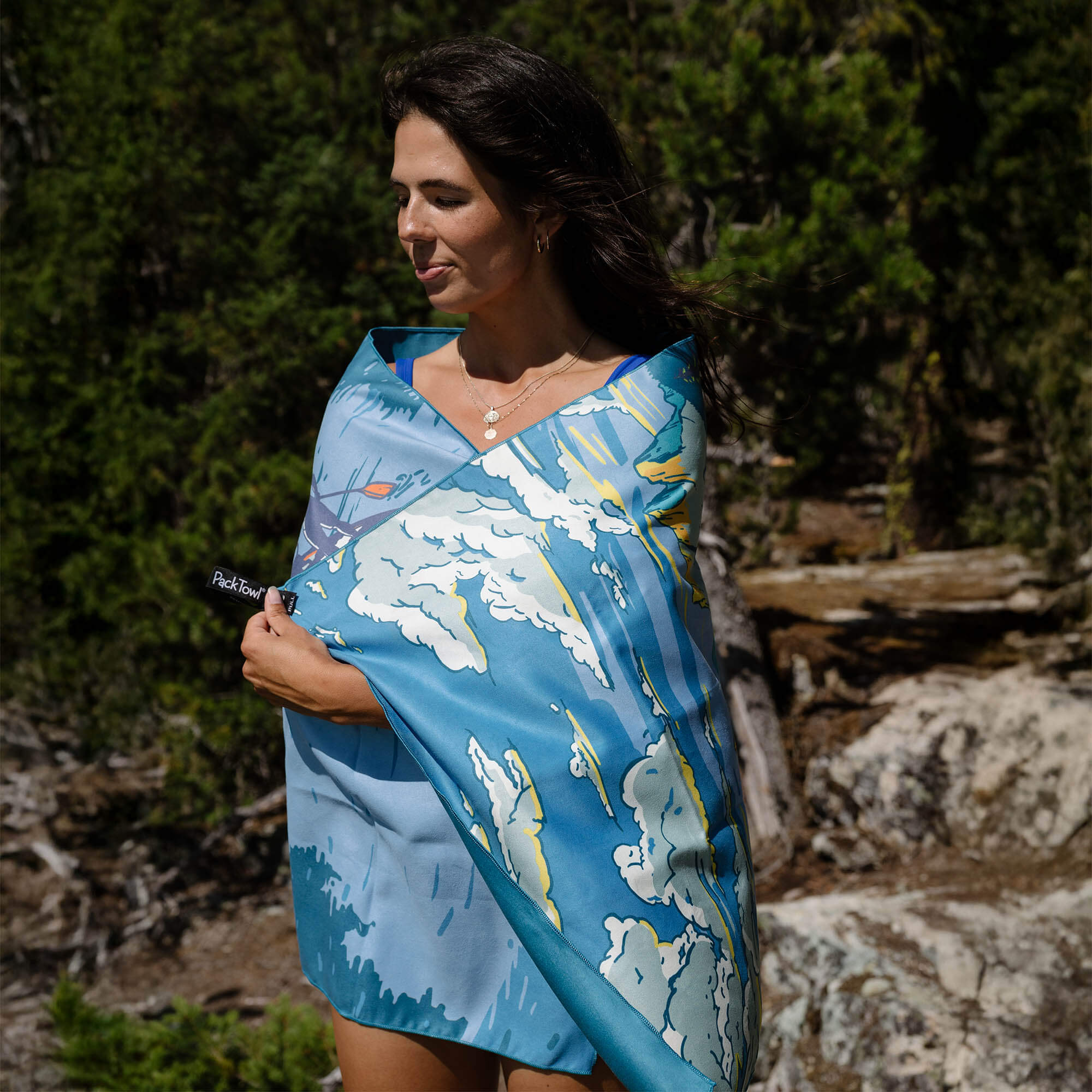 PackTowl Personal Towel Body Fast Drying Travel Towel