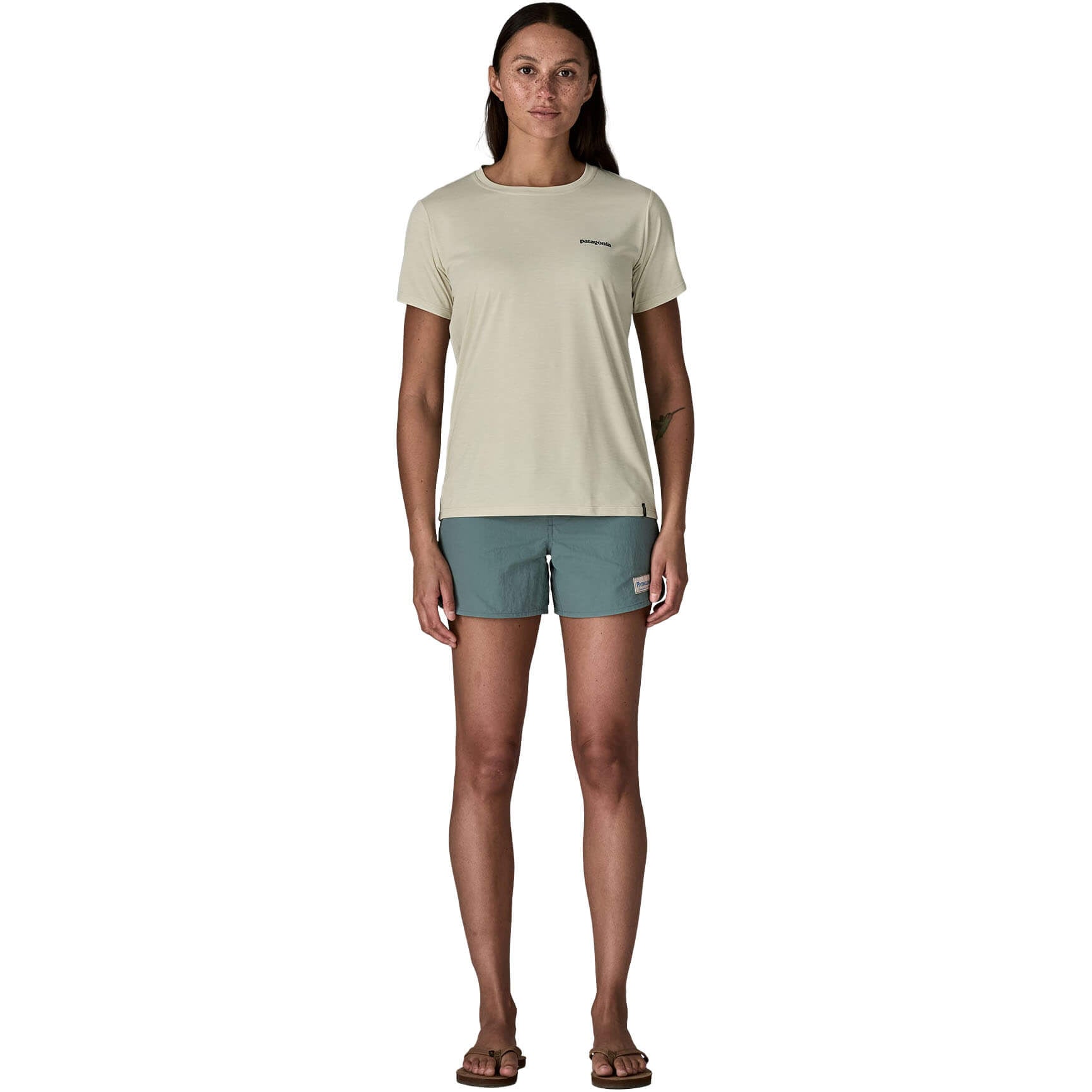 Patagonia Cap Cool Daily Boardshort Logo Women's Short Sleeve T-Shirt