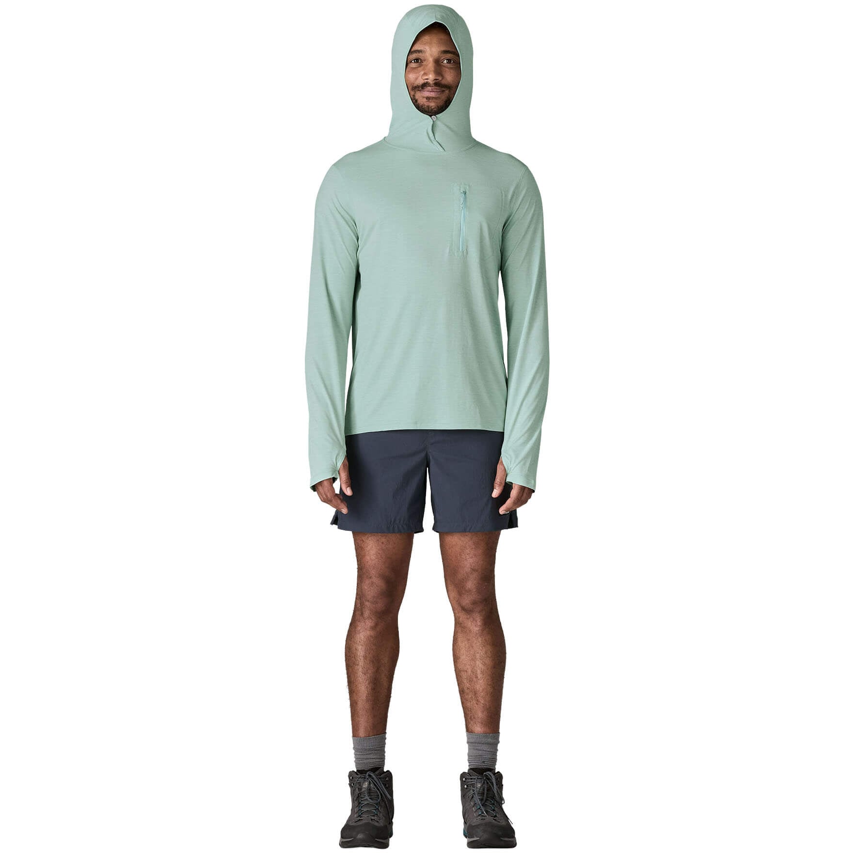 Patagonia Cap Cool Sun Hooded Long Sleeve T-Shirt