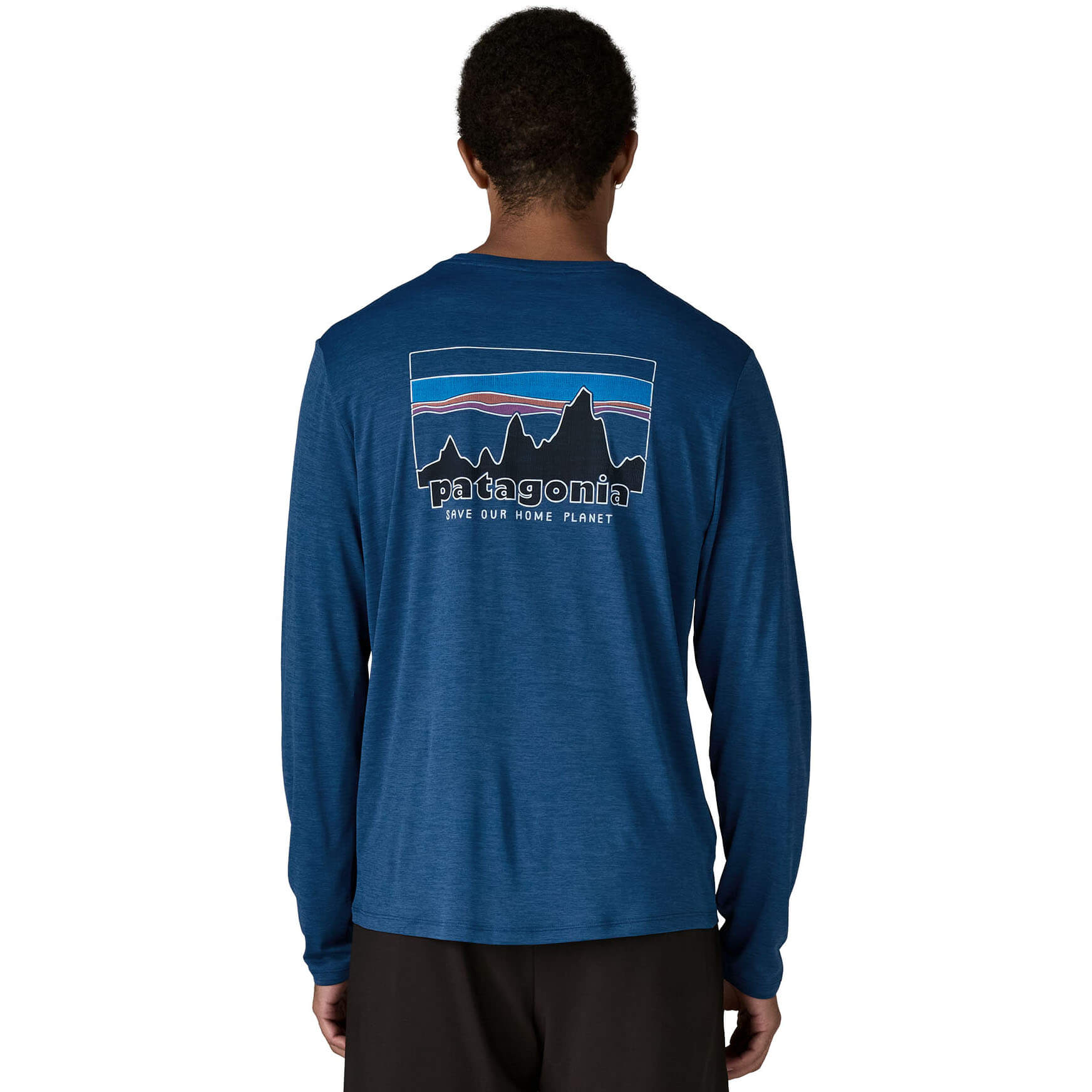 Patagonia L/S Cap Cool Daily  - '73 Skyline Long Sleeve T-Shirt