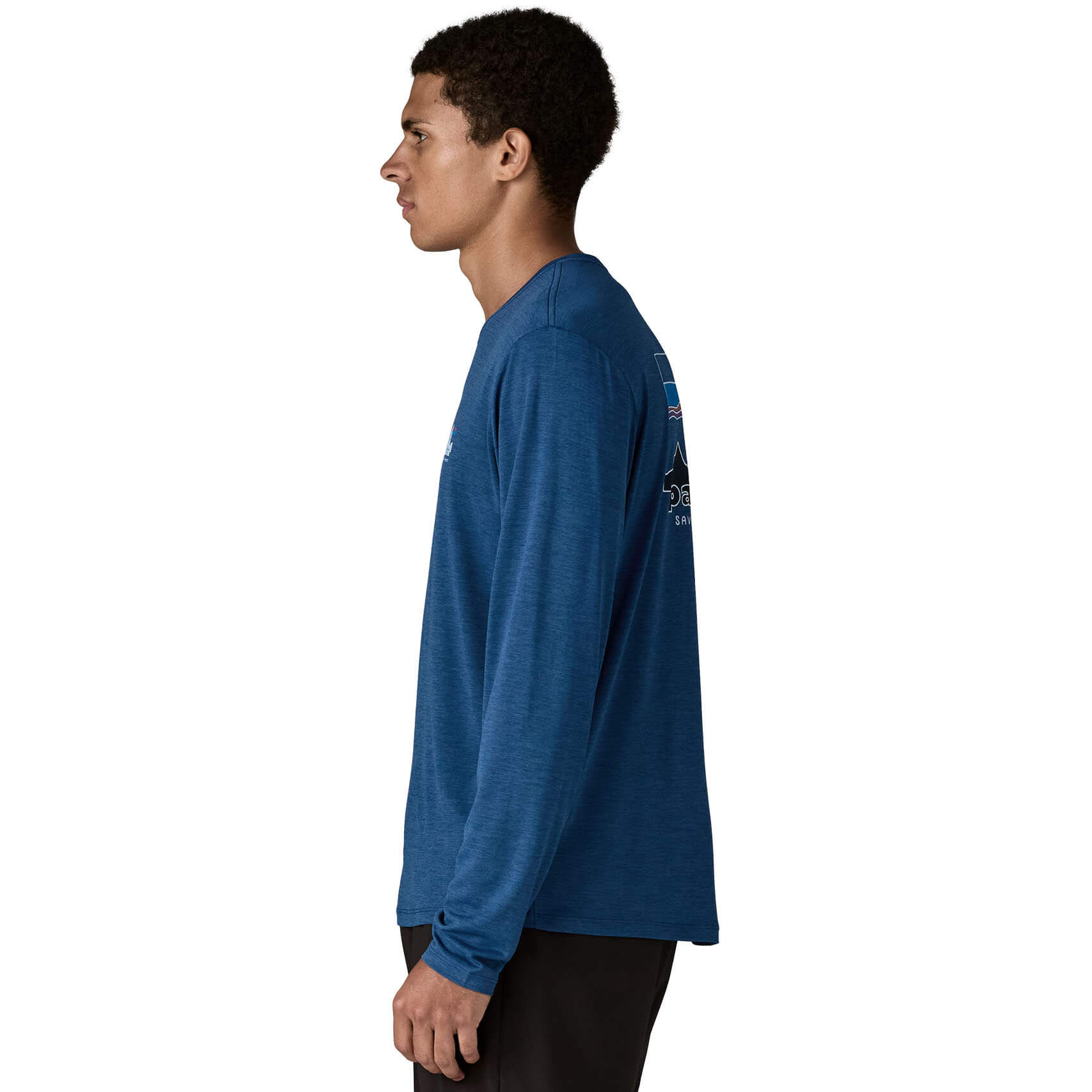 Patagonia L/S Cap Cool Daily  - '73 Skyline Long Sleeve T-Shirt