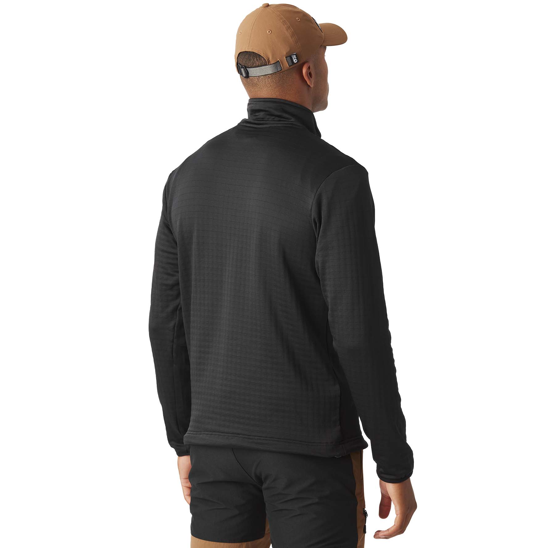 Picture Bake Grid 1/4 Zip Fleece