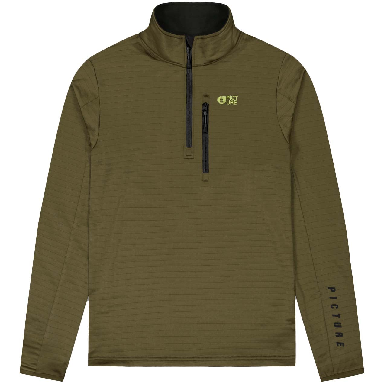 Picture Bake Grid 1/4 Zip Fleece