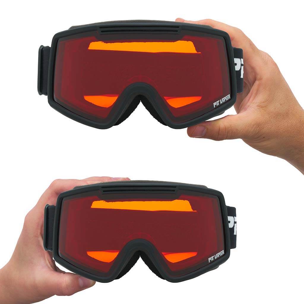 Pit Viper French Fry Large Snowboard/Ski Goggles